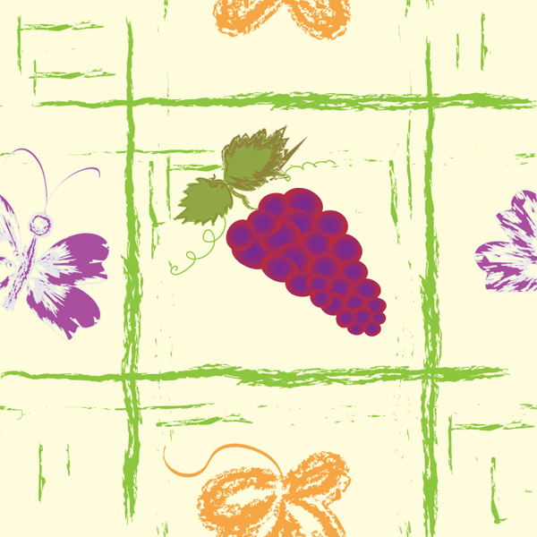 free vector Handpainted fruit background vector 5